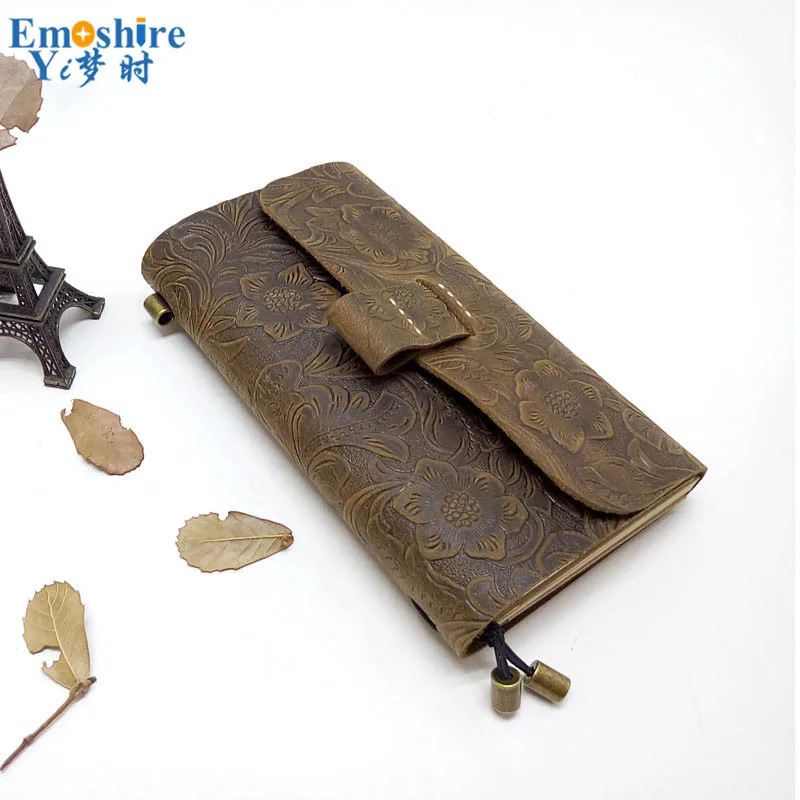 New High Quality Creative Carved Custom Leather Notebook Diy Retro Business Notebook Notepad Gift N110 New High Quality Creative Carved Custom Leather Notebook Diy Retro Business Notebook Notepad Gift N110