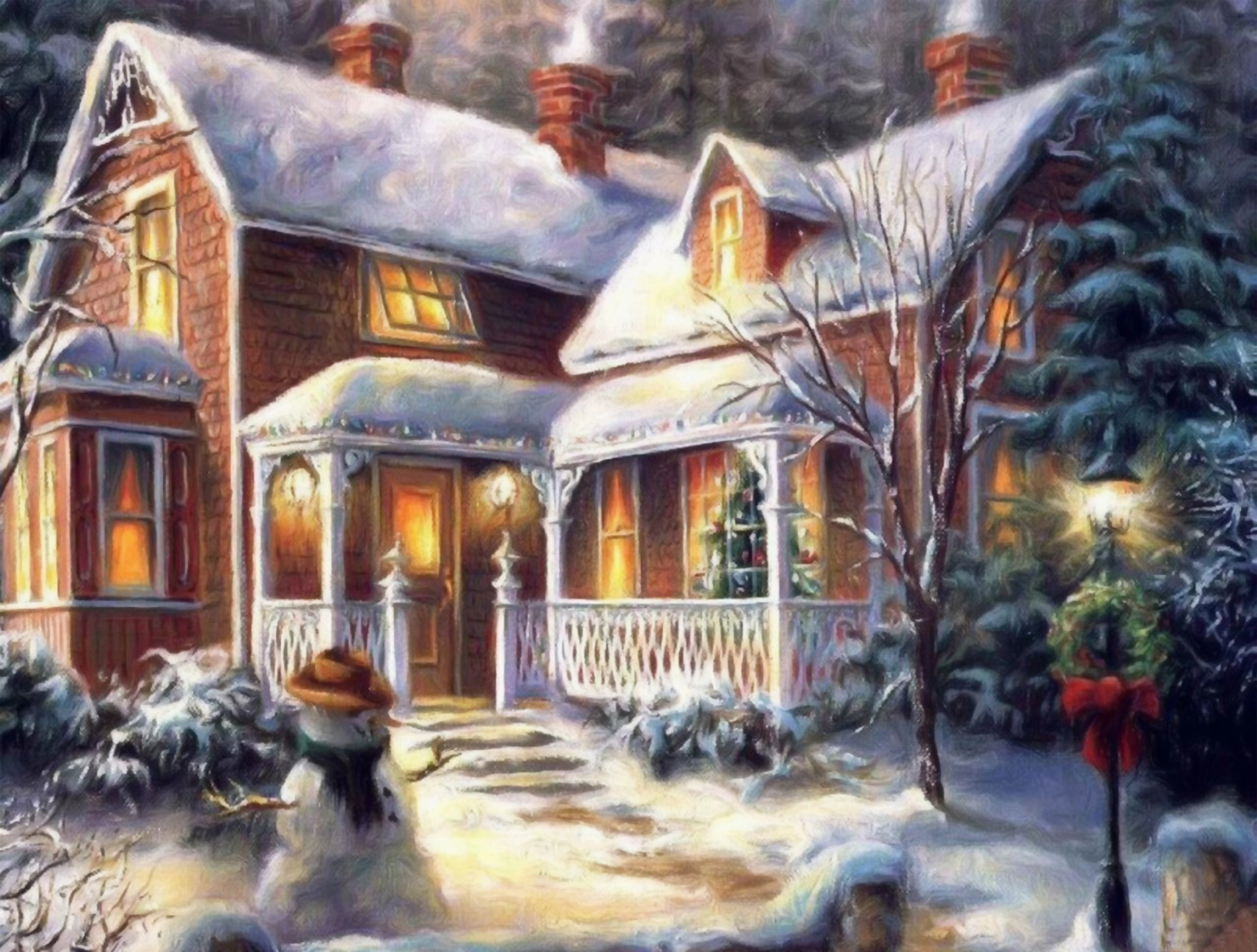 

Diamond Painting Cross Stitch Diy Embroidery Color Forest Castle Painting Round Drill Diamond Mosaic Beads Pasted Needlework