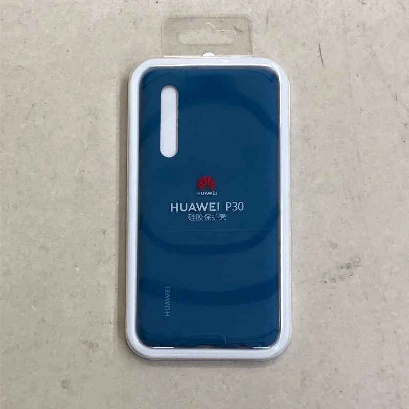 huawei P30 P30 Pro Чехол huawei официальный жидкий силиконовый защитный чехол из микрофибры односторонний huawei P 30 P 30Pro чехол