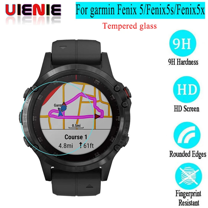 

For Garmin Fenix 5 5s 5x Tempered Glass 9H 2.5D Premium Screen Protector Film For Garmin Fenix5 fenix5x Fenix5s Smart Watch