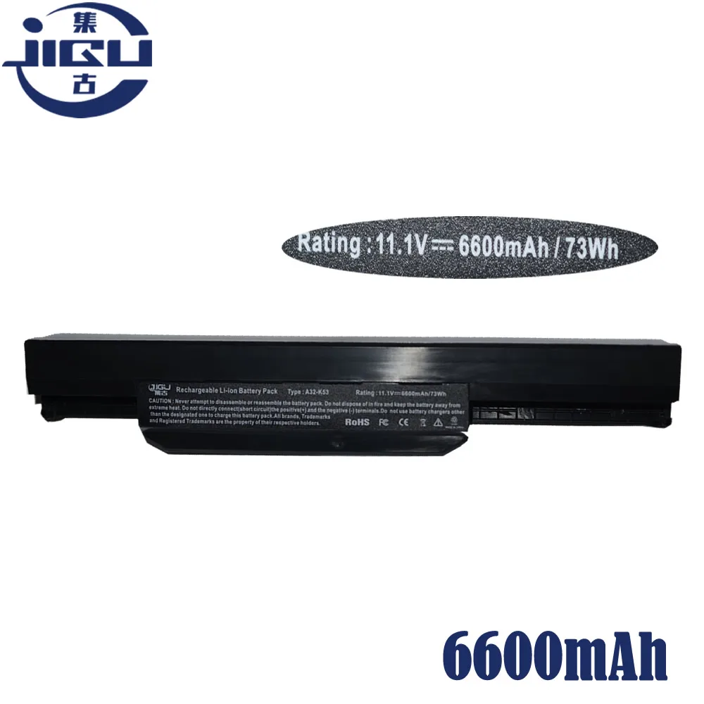 Jigu Аккумулятор для ноутбука Asus A32-k53 A42-K53 A31-K53 A41-K53 A43 A43J A53J A53 K43 K53 K53s X43 X43s X44 X53 X54 X84 X53S