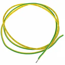 1 м 0,75 квадратных бескислородной меди лужение линия желтый зеленый провод заземления 32 core бескислородной меди провода проводник