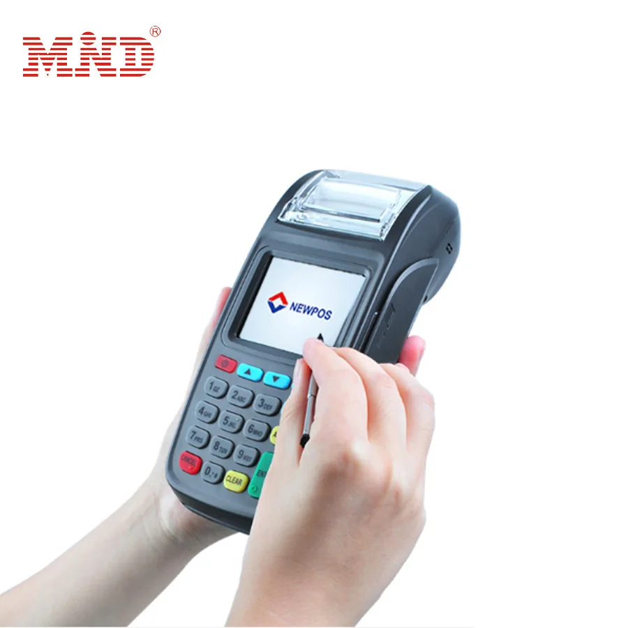 

2.8 Inch Payment Terminal Mobile POS Terminal 8210 for with NFC Reader GPRS Communication NEW8210