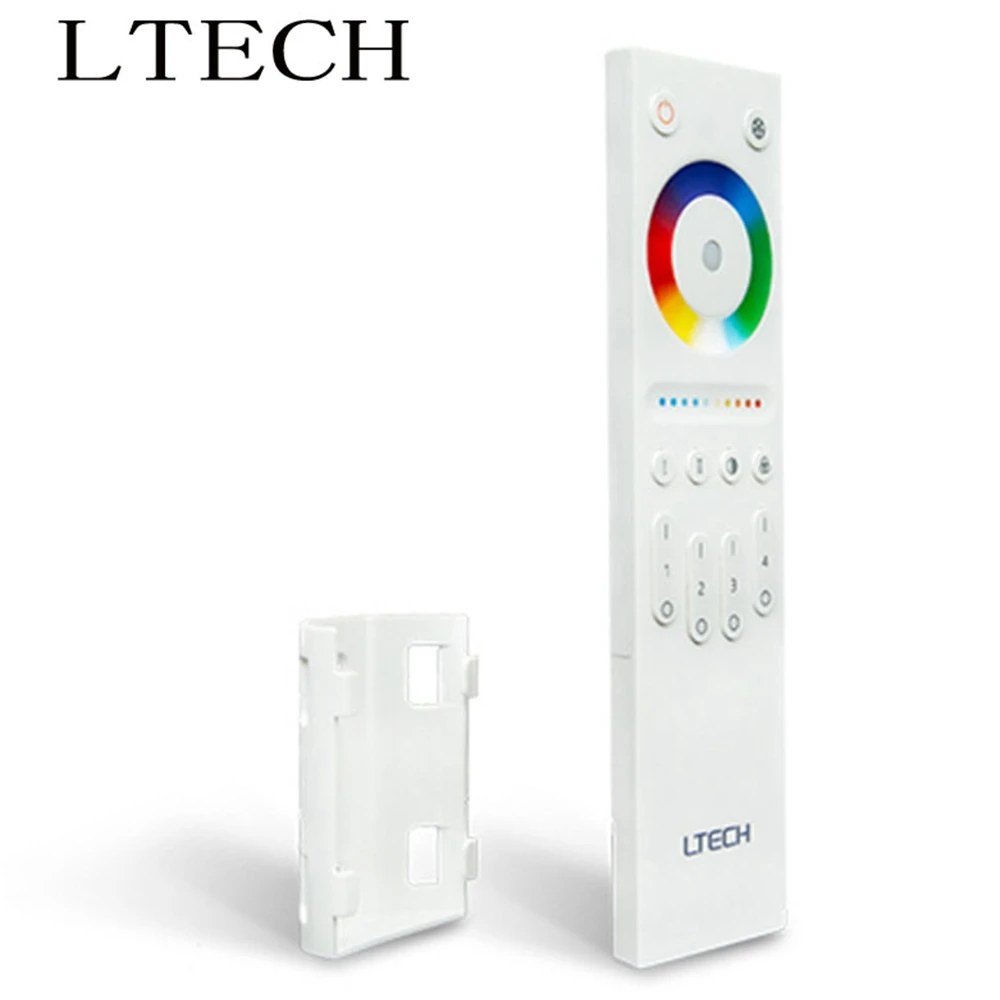 

Xnbada LTECH RGBW CT Touch Remote Control Q5 4 Zones Led Controller RF 2.4GHz Wireless Signal Connection For RGBW CT Led Lights