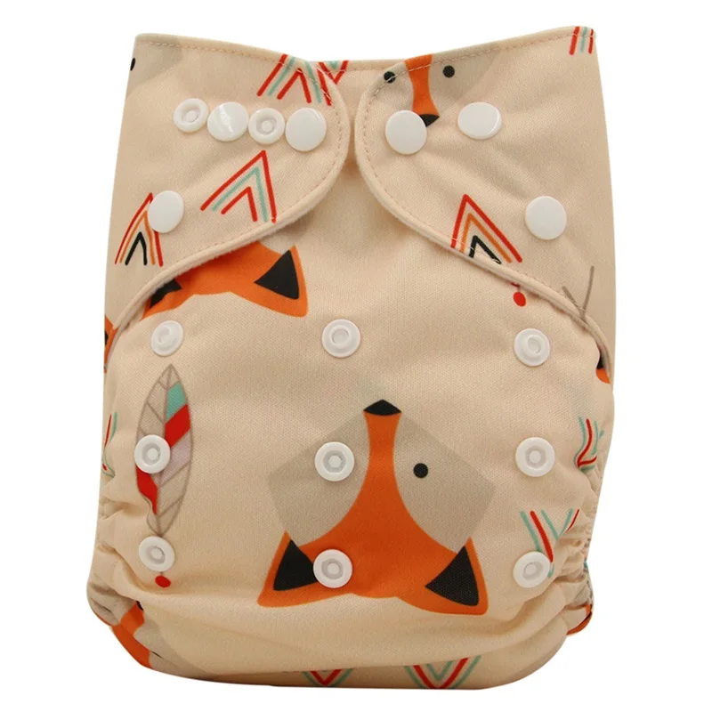 Ohbabyka, карманная Пеленка, покрывало для новорожденных, рождественские подгузники, многоразовые подгузники, животный узор, единорог, детские тканевые подгузники - Цвет: OB137