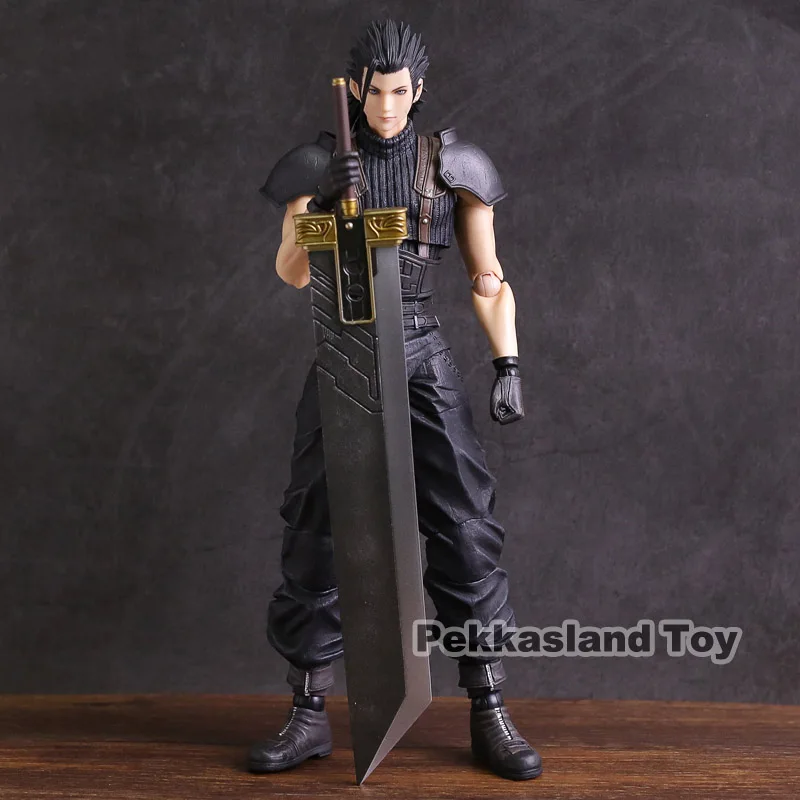

Genuine Play Arts KAI Final Fantasy VII Crisis Core Zack Fair PVC Action Figure Collectible Model Toy
