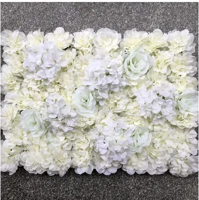 Свадебный цветок стена с подставкой черный железный сложенный труба цветок рамка для свадебной вечеринки украшения поставки - Цвет: 24pcs flower row