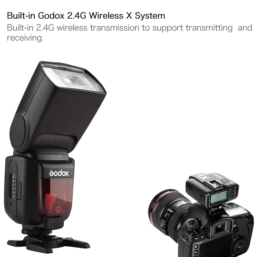 Godox TT600 2,4G Беспроводная вспышка GN60 Master/Slave camera Speedlite для Canon Nikon sony Pentax Olympus Fujifilm samsung Sigma