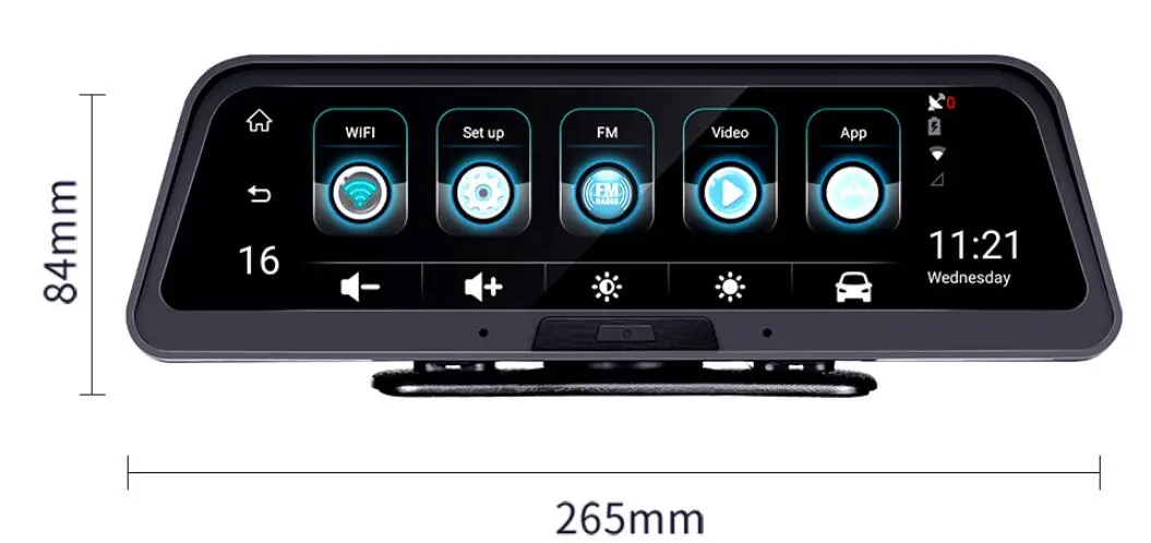 Câmera do Carro Gravador de Vídeo Câmera de Visão Anstar Traço Android Dashboard Wifi Gps Adas Carro Dvr 1080 p Registrador Auto Traseira 4g Cam 15 do carro wifi gps adas carro dvr