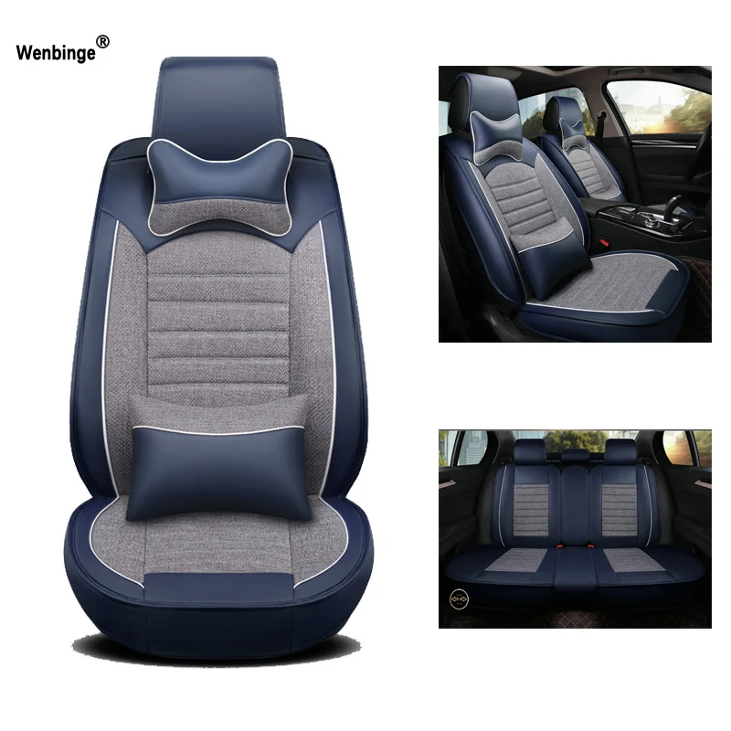 Высококачественный кожаный чехол для автомобильного сиденья renault logan megane 2 captur