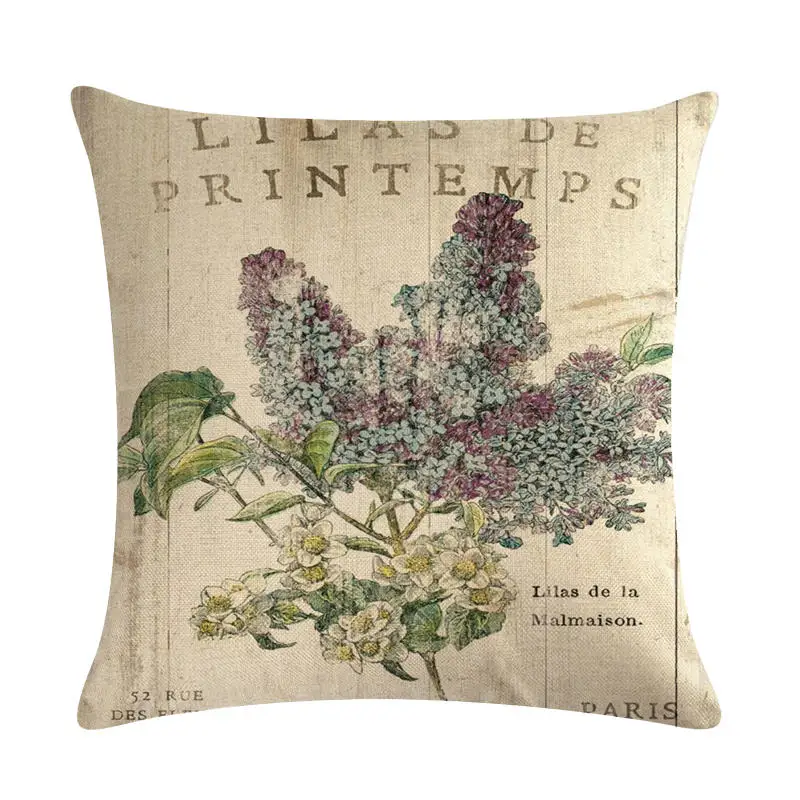 45cm*45cm An Antique Rose pattern linen/cotton throw pillow covers couch cushion cover home decorative pillows 45cm*45cm An Antique Rose pattern linen/cotton throw pillow covers couch cushion cover home decorative pillows