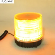 Fugsame, Автомобильный потолочный светильник высокой мощности красный синий светодиод огни автомобиля круглые фары на крыше сигнальная лампа refires