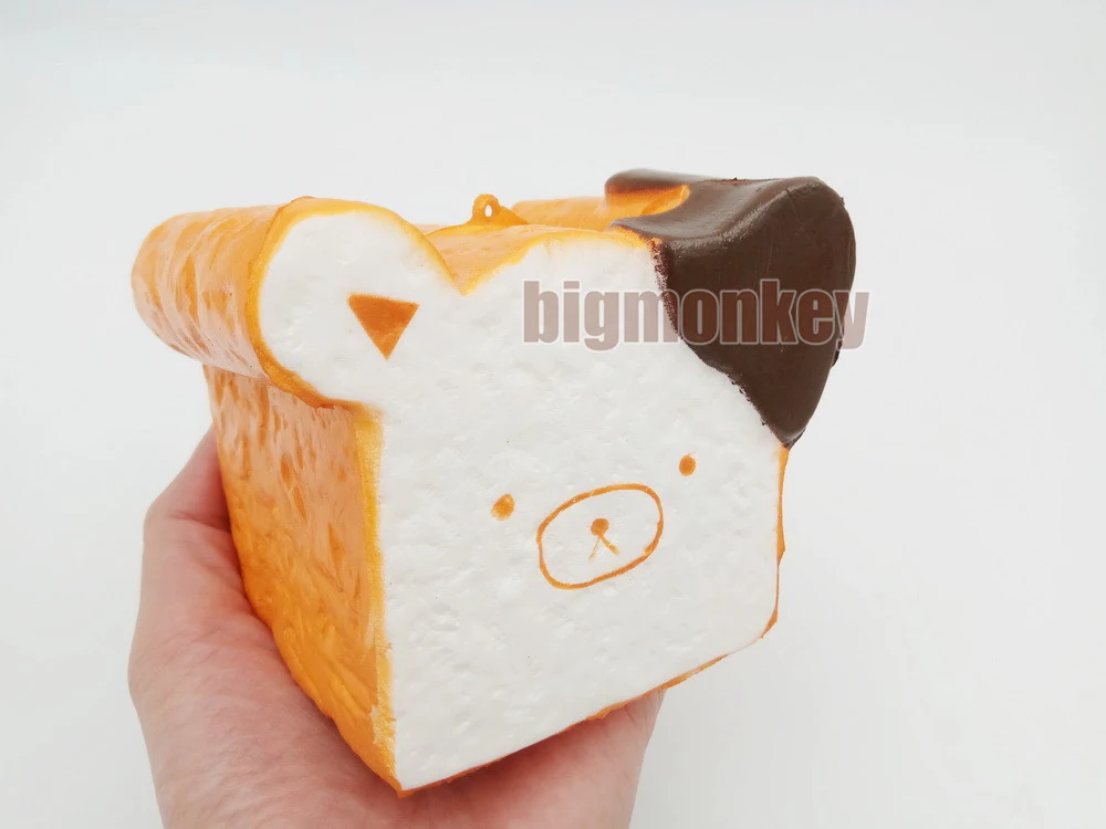 

kawaii rare squishy jumbo for sale rilakkuma squishy toast super slow rising squeeze toy vent Toy