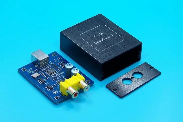 

X-DA3 SA9227+PCM5102A 32BIT/384KHZ Asynchronous USB Audio decoder DAC HIFI Sound Card Decoder