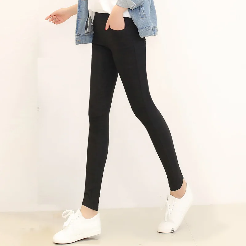 

2018 Fashion Women Casual Slim Stretch Denim Jeans Leggings Jeggings Pencil Pants Thin Skinny Leggings Jeans Womens Clothing Hip