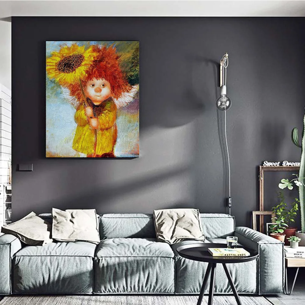 

DIY Posters Animals Modern Landscape Painting By Numbers Landscape Posters And Prints Canvas Painting For Home Decorations