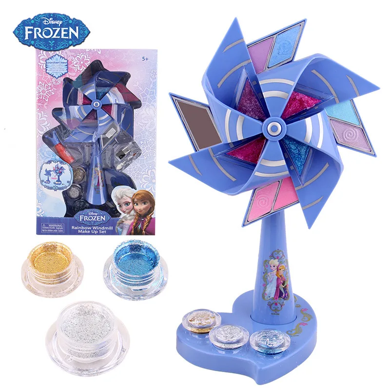 

Disney Makeup Toy Colorful Windmill Girls Makeup Box Children's Performance Cosmetics Girls Toys Play House Beauty & Fashion Toy