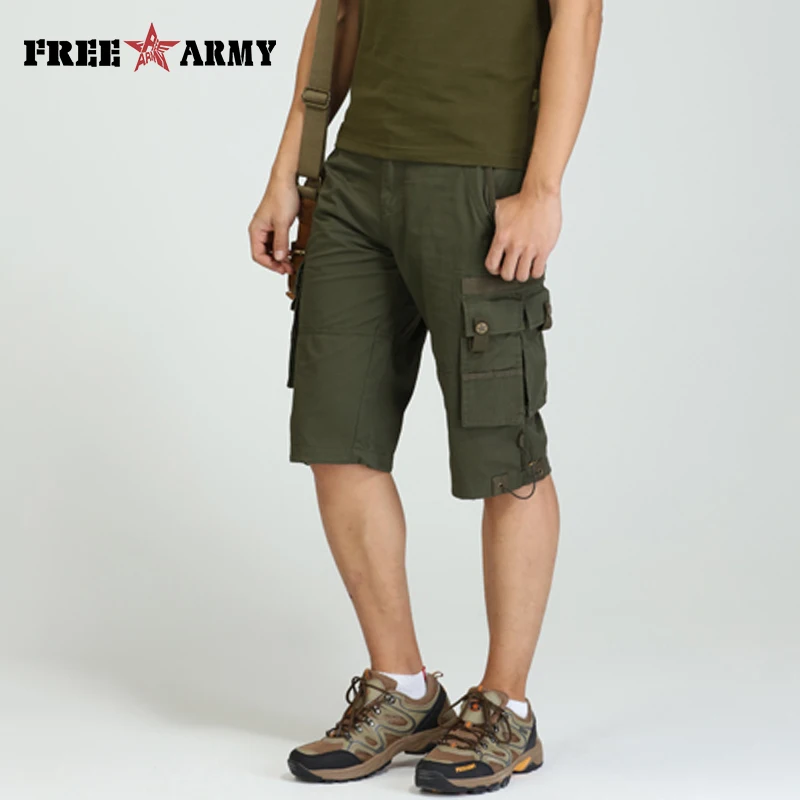 army cargo shorts mens