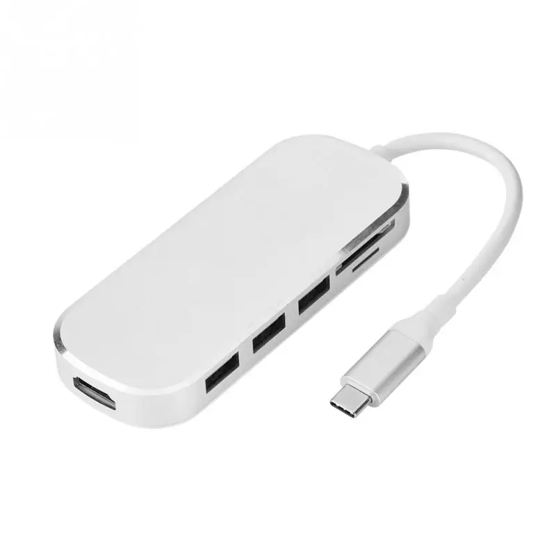 

Type-C Multi-function Docking Station USB3.0 Type-C to HDMI / USB / SD / TF