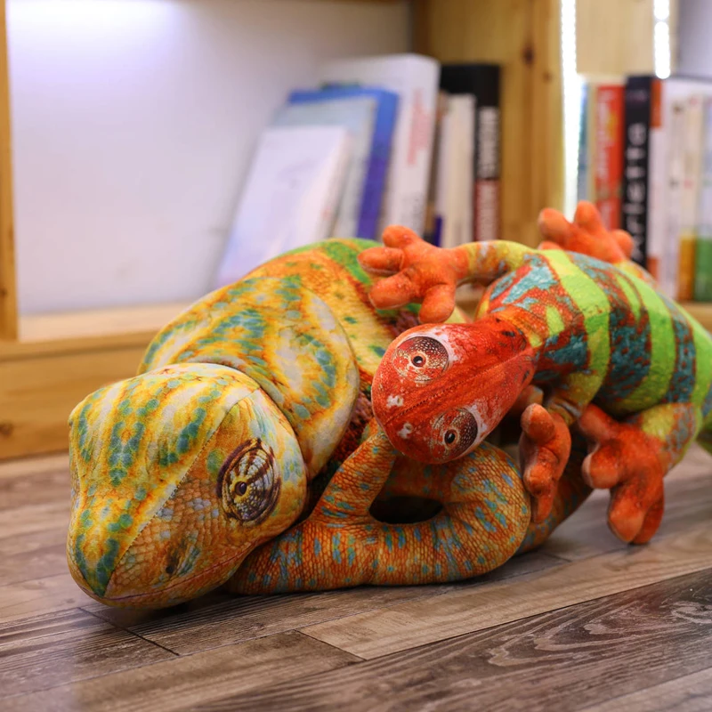 

Cartoon lizard chameleon doll plush toy gecko doll sleeping pillow long pillow bed doll