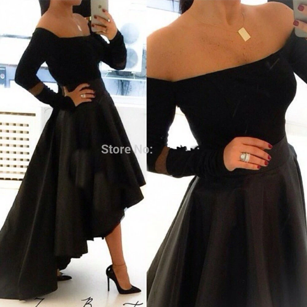 velvet high low dress