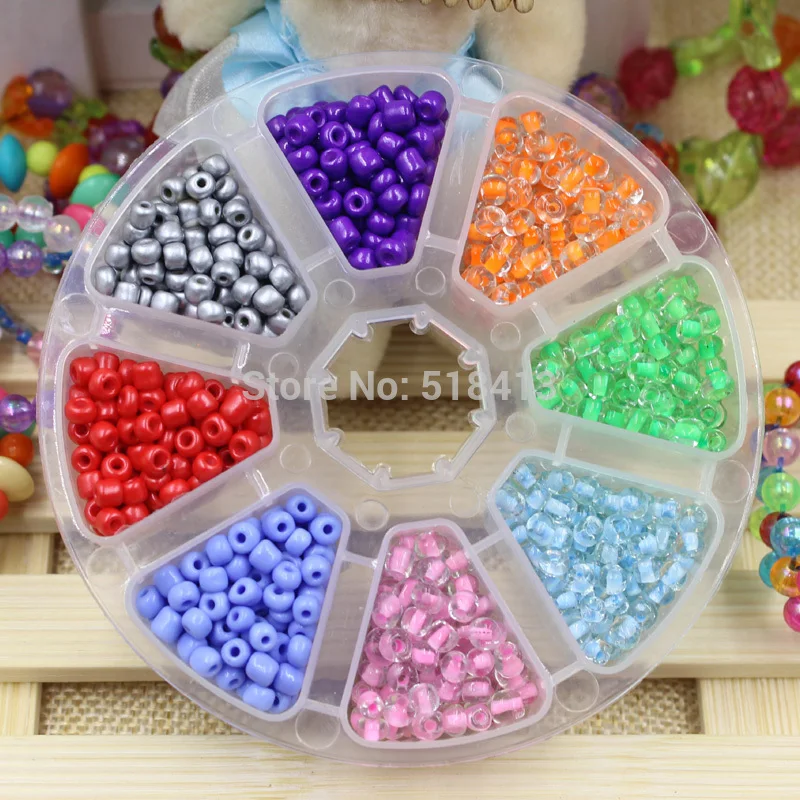 Colorful Diy Handmade Beaded Box Above 3 Years Old In Kindergarten Girl Baby Educational Children Girls Lovely Toys Suit Gift