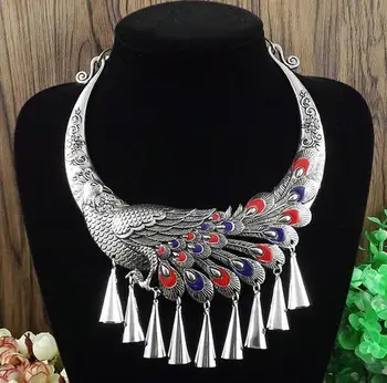 

multiple styles can choose jewelry Folk wind retro film and television collection Tibetan collar Miao dance necklace