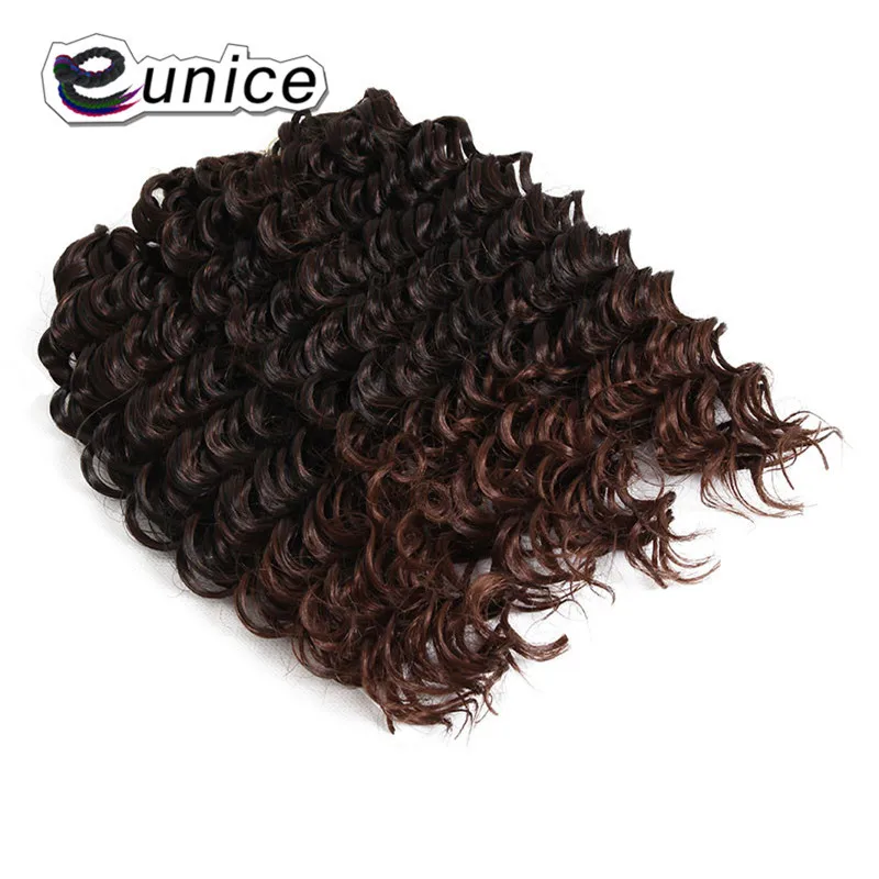 3 Bundleslot Fashion synthetic braiding hair 10inch Freetress Jerry Curl Crochet Braid  (21)