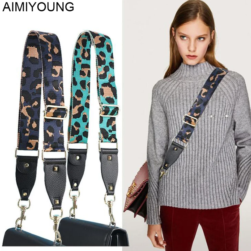 AIMIYOUNG сумка аксессуары Наплечная Сумка женская широкий ремень для сумки через