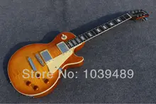 G-standard orange tiger streifen ebenholz griffbrett zu liefern qualität elektrische gitarre ems-freies verschiffen