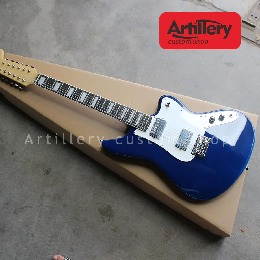 

Free shipping Top quality factory custom 12 strings electric guitar with ebony fingerboard guitars musical instument shop