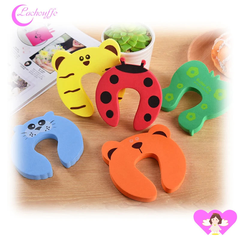 

Creative Baby Anti-Clip Hand Door Stop Genuine Low Price Windproof Children Key Card Thick Security Anti-Collision Rubber