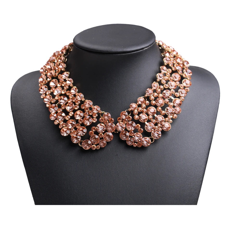 Ztech новые модные ожерелья ошейники и кулон роскошный чокер имитация жемчуга ожерелье массивные ювелирные изделия Свадебный Bijoux 7 цветов