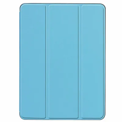 Чехол-книжка для iPad Air 10. 5, резиновый чехол Olie, ультра тонкий умный чехол, мягкий ТПУ задний Чехол, слот для iPad Air 3 - Цвет: Sky blue