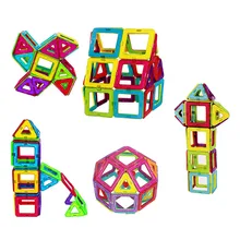 207 шт. магнитные строительные блоки магнитные дизайнерские строительные игрушки набор Магнитные Развивающие игрушки для детей подарок для детей