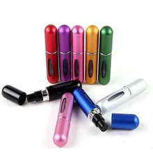 5 мл Духи распылитель путешествия мини-флакон духов контейнер Алюминий флакон для духов многоразового использования контейнеров