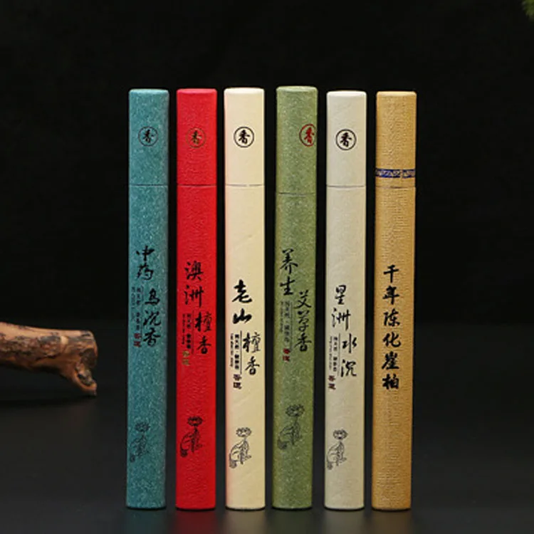 

Natural sandalwood incense summer essential home 21cm incense wormwood Ya Ya incense cross-border indoor ceremony Buddha
