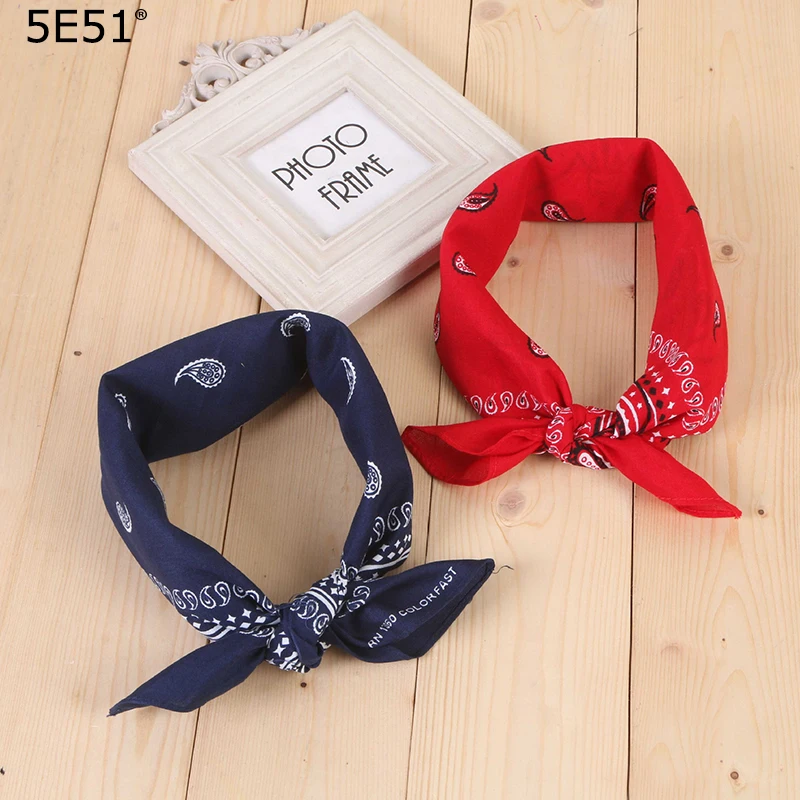 

Women Men Sport kerchief headband cotton 100%/ printed 55cm/Many Uses