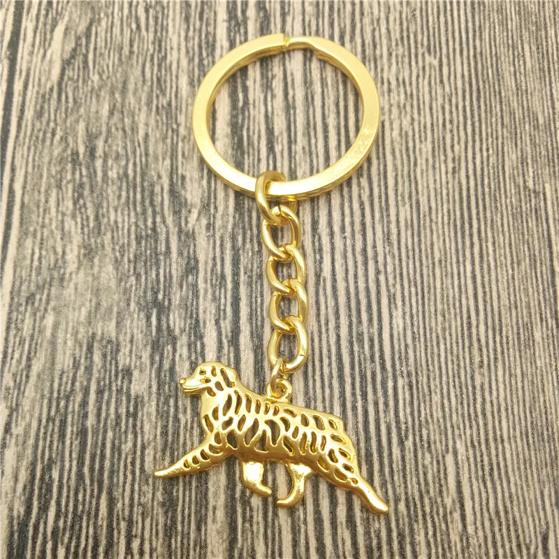 

Australian Shepherd Key Chains Fashion Pet Dog Jewellery Australian Shepherd Car Keychain Bag Keyring For Women Men
