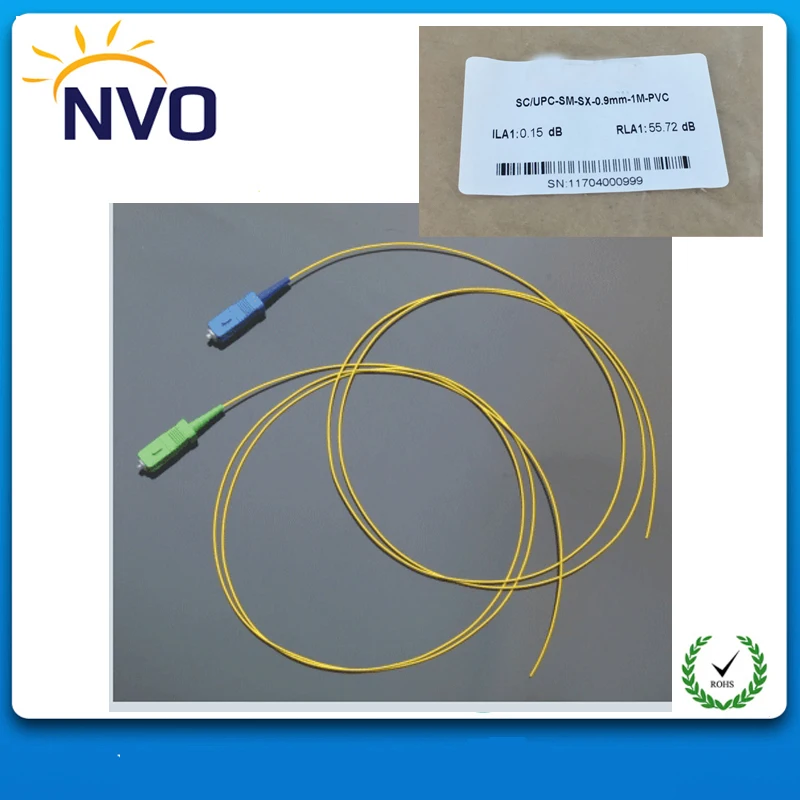 

Free Shipping SM SX 0.9mm 1.5M FC/UPC Fiber Optic Pigtail