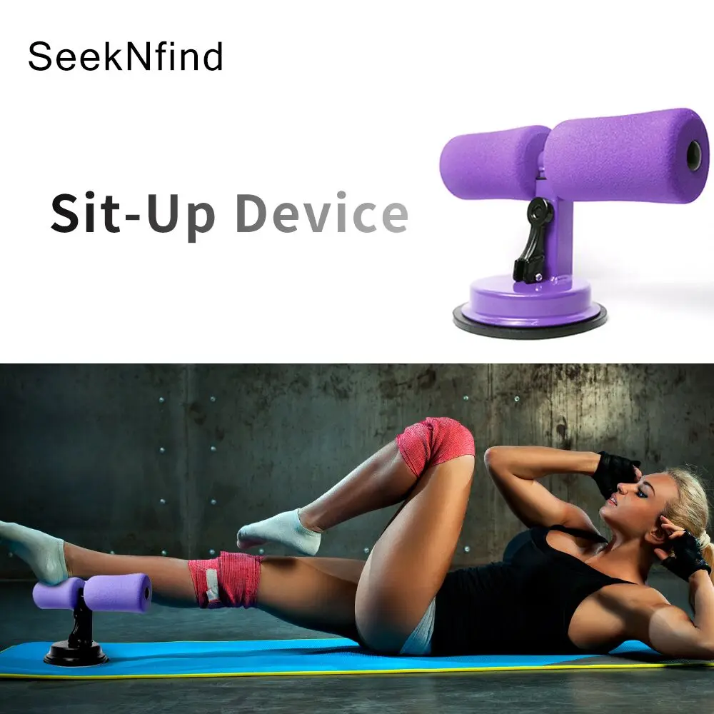 

Adjustable Sit-Ups Exercise Equipment Assistant Fitness for Abdominal Movement Leg Exercise Chest Exercises Home Gym Lose Weight