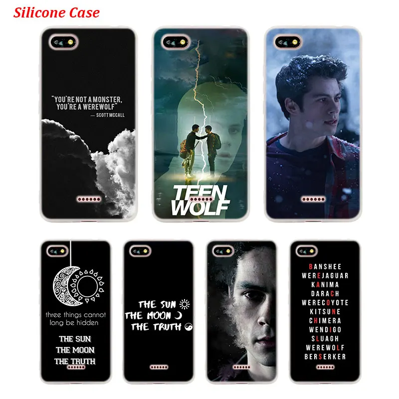 

Silicone Phone Case Teen Wolf story for Xiaomi Redmi S2 Note 4 4X 5 5Pro 5A Plus 6 6A 7 Pro Cover