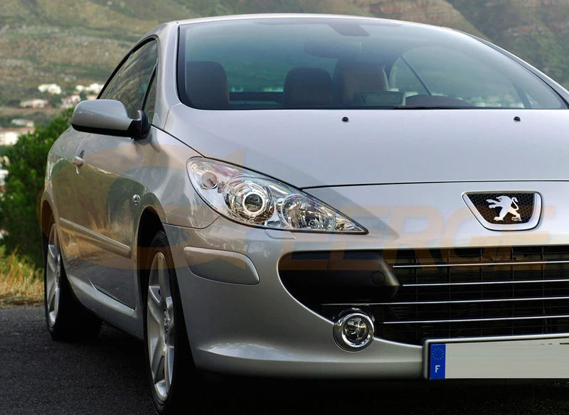 Для peugeot 307 2006 2007 2008 2009 2010 2011 2012 отличное ангельские глазки Ультра яркое освещение CCFL ангельские глазки Halo Кольцо Комплект