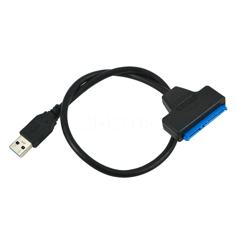 25 см супер Высокоскоростной USB 3,0 2,0 на SATA 22 Pin 2,5 3,5 дюйма драйвер жесткого диска SSD адаптер micro usb-конвертер