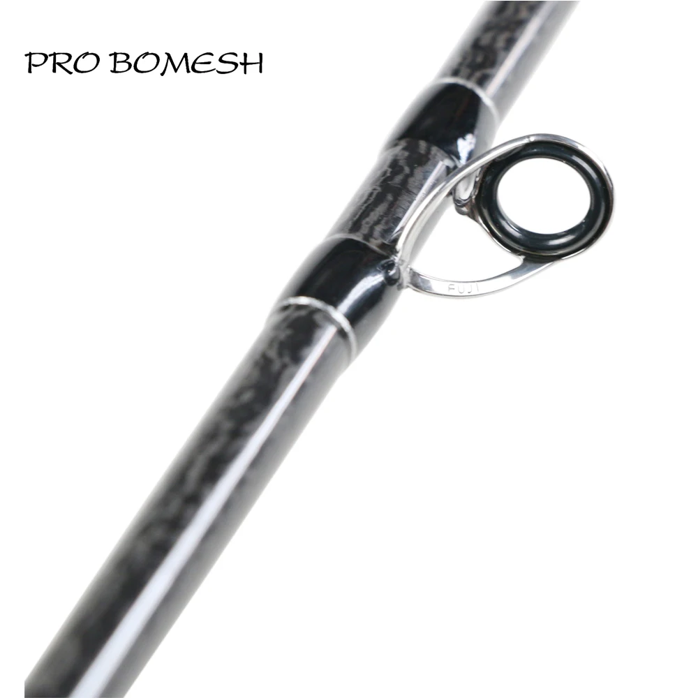Pro Bomesh 1 комплект 75 М Полный Fuji компоненты 2 секции вихревой шлифованный углерод 30