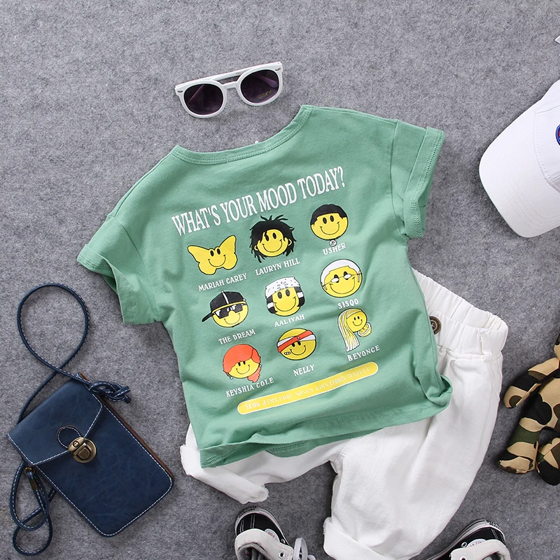 

only t shirt 1pc new 2019 summer boys O-neck cartoon short sleeve t shirt boys fashion style summer t shirt kids cartoon t shirt
