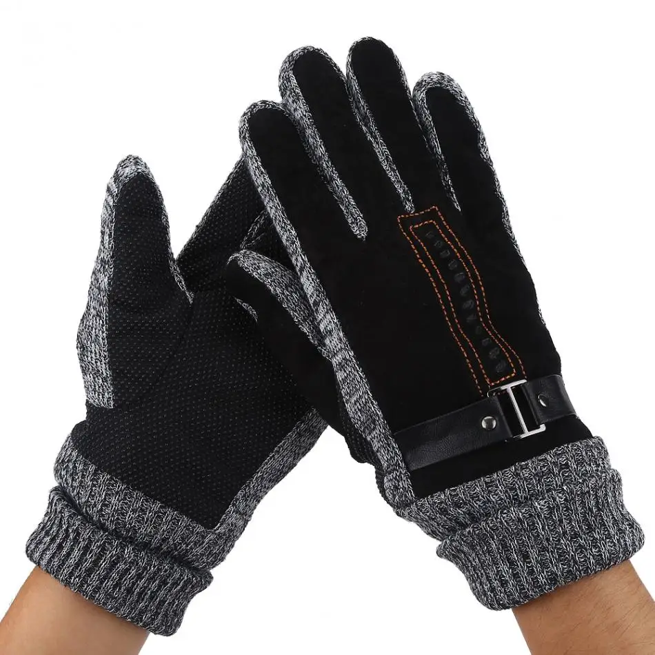Outdoor Sports Hiking Gloves Full Finger Winter Warm Bicycle Road