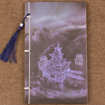 

1pcs China Style line classical retro diary book notes the ancient exquisite notebook student gift wholesale