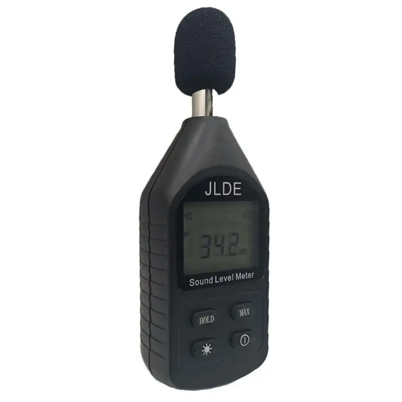 

30-130dB Mini Decibel Meter Logger Noise Audio Sound Level Noise Meter Decibel Noise Measuring Instrument Decibel Monitor