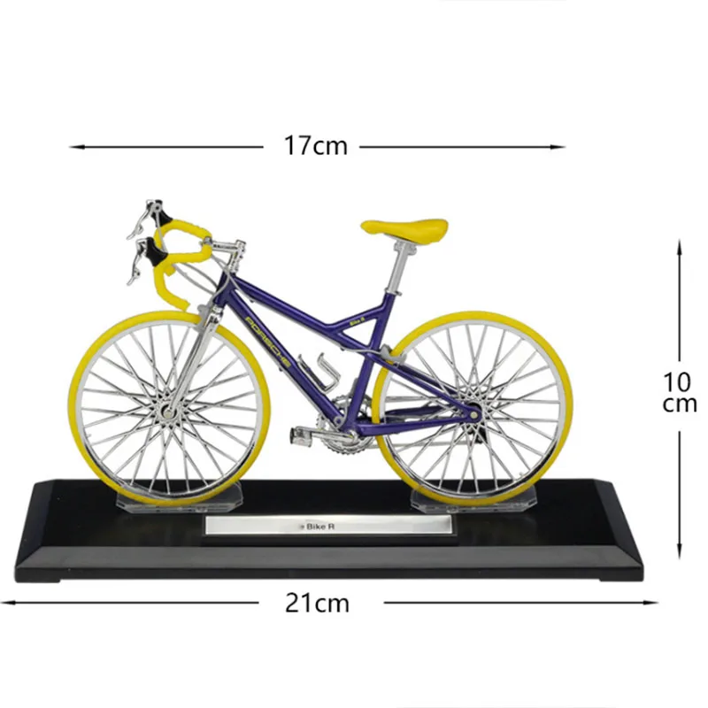 1:10 Металл Велосипедный спорт модель игрушки Классический Велоспорт дорожный велосипед литья под давлением игрушка Дорога/Горный